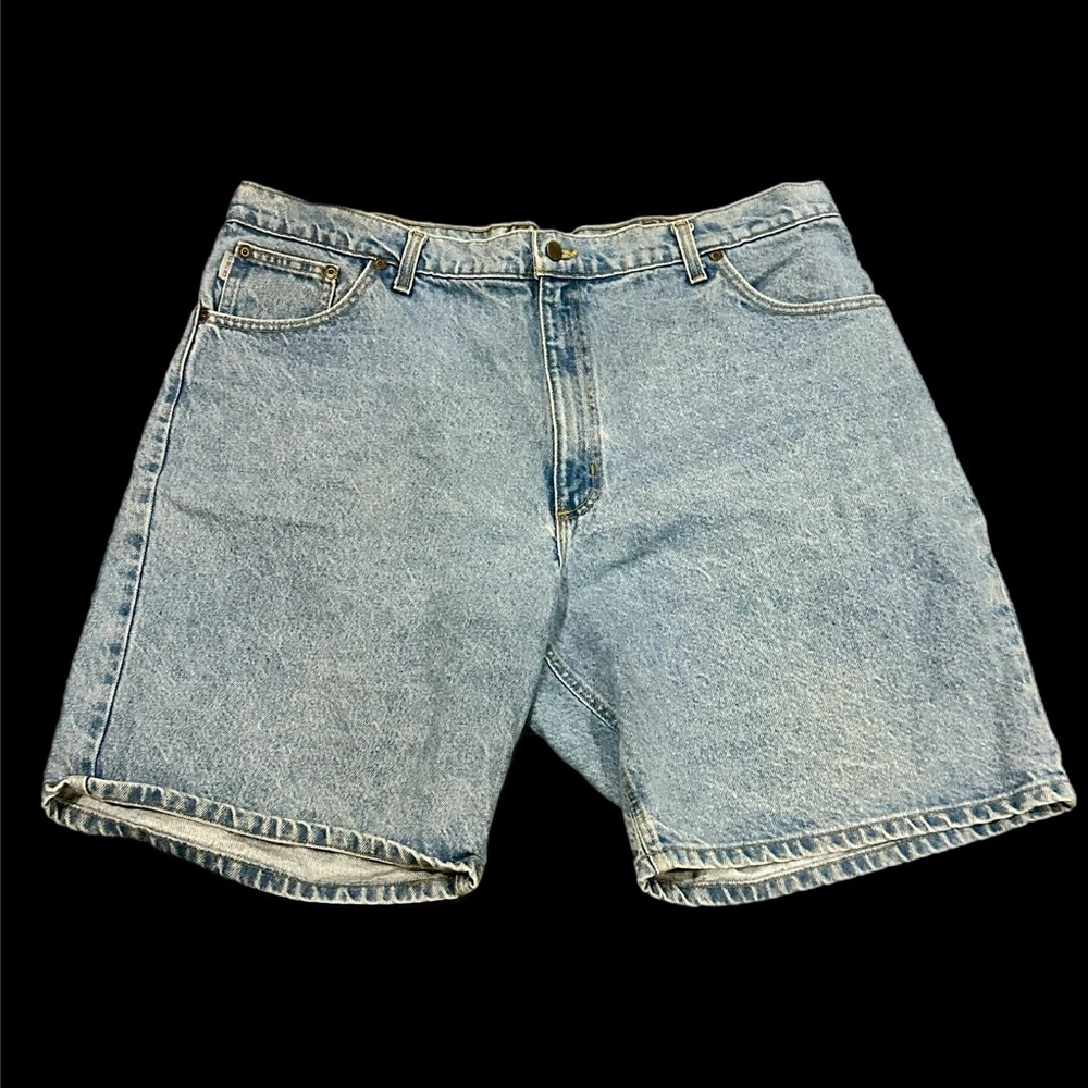 Carhartt Authentic,Vintage B26 STW Denim Shorts/Jorts Men’s Sz 42 - Picture 4 of 12